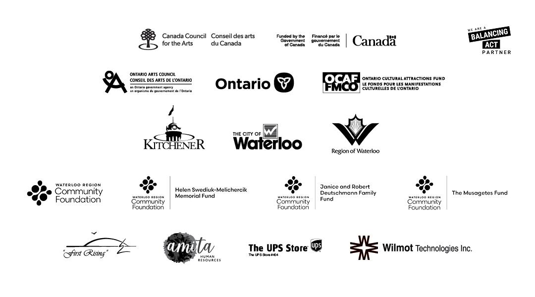 MT Space and IMPACT Theatre Festival partner and sponsor logos.