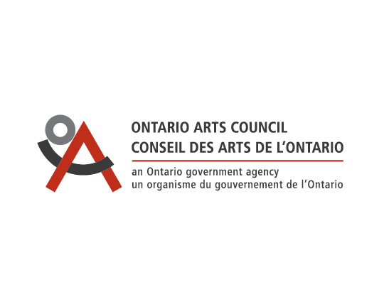 Ontario Arts Council, Conseil des Arts de l'Ontario, an Ontario government agency, un organisme du gouvernement de l'Ontario logo