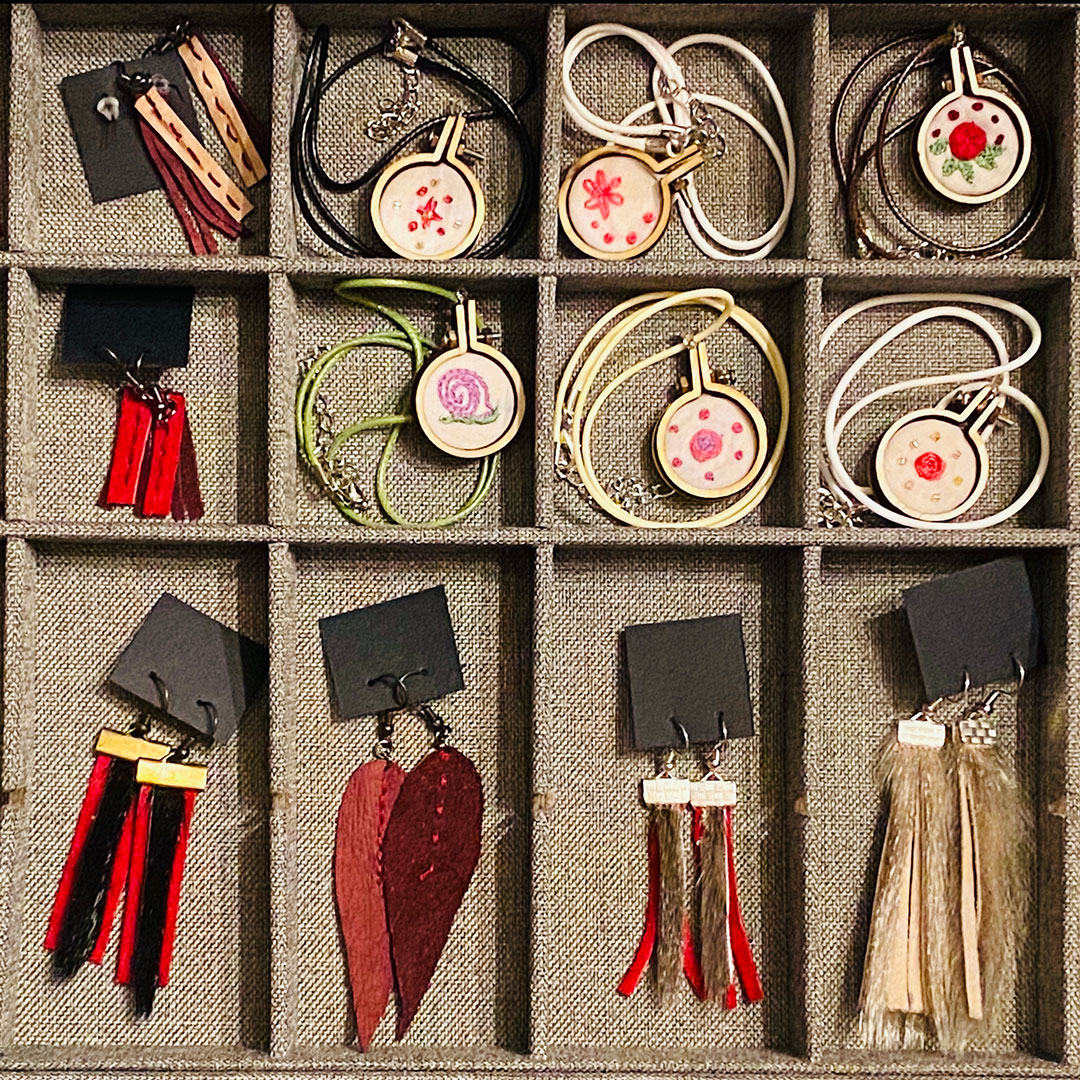 Earrings and Pendants by Shantell Powell