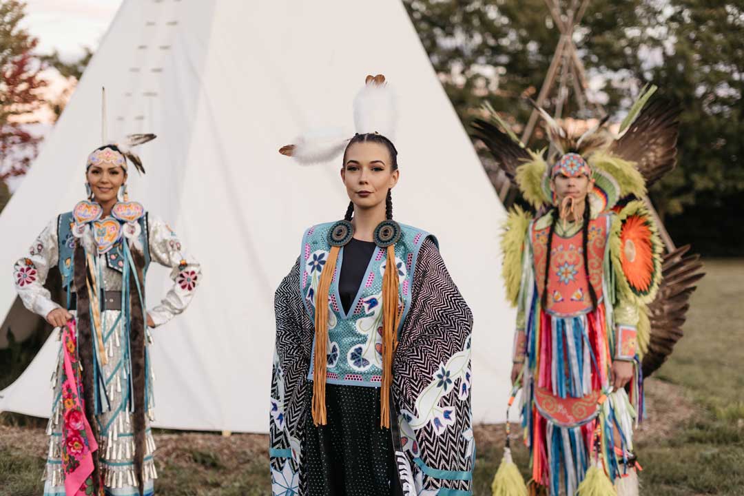 Indigenous Dancer Trio