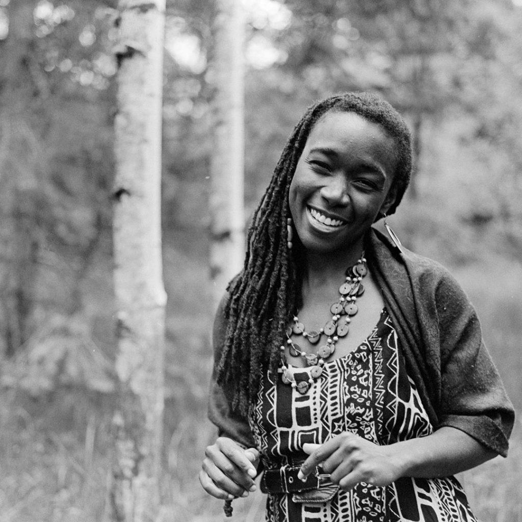 Photo of Shayna Jones, writer, creator, performer of Pi Theatre's Black & Rural. 